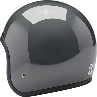 BILTWELL Bonanza Helmet - Gloss Storm Gray - XS 1001-165-201
