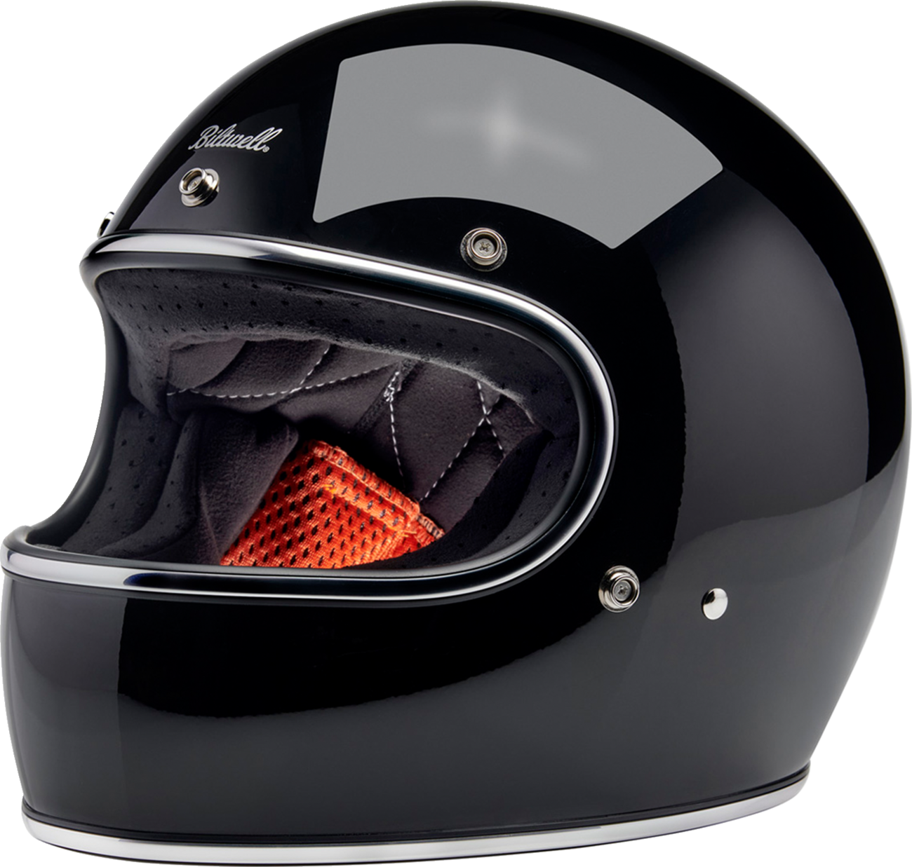 BILTWELL Gringo Helmet - Gloss Black - XS 1002-101-501