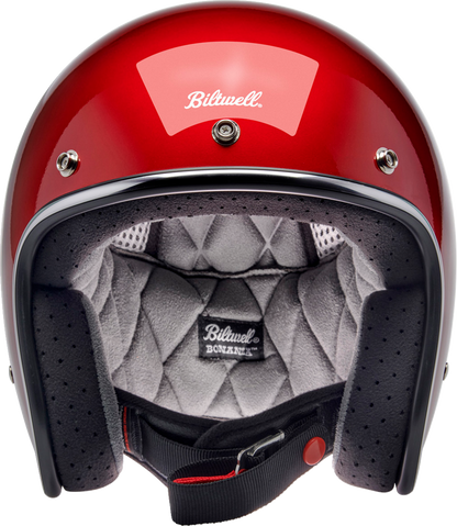 BILTWELL Bonanza Helmet - Metallic Cherry Red - Large 1001-351-204