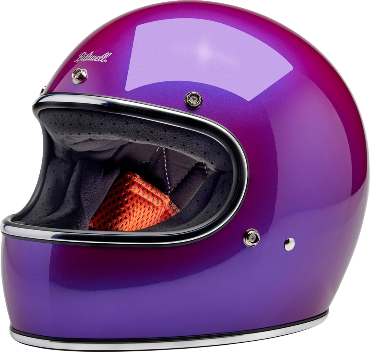 BILTWELL Gringo Helmet - Metallic Grape - Medium 1002-339-503