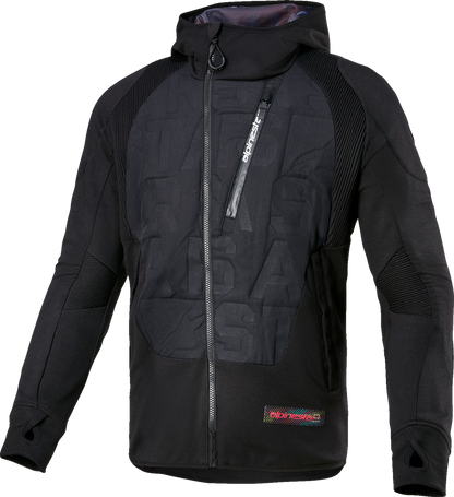 ALPINESTARS MSE Hybrid Hooded Jacket - Black - 4XL 4201824-10-4X