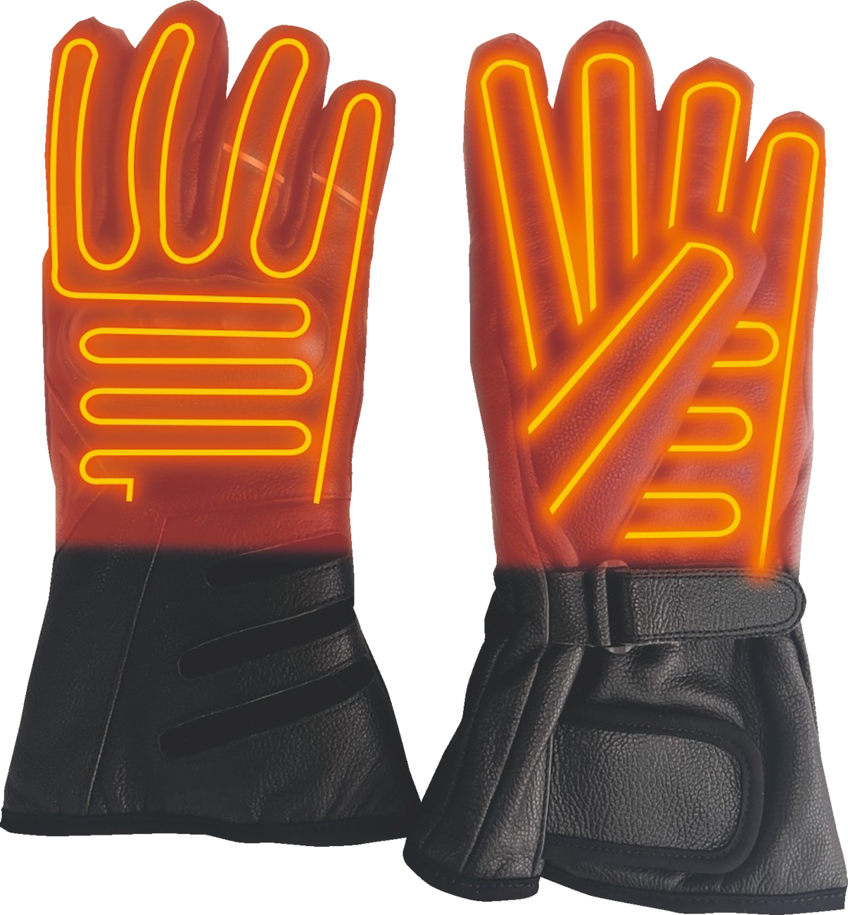 GEARS CANADA Knuckle Armor Heated Gloves - Large 100387-1-L