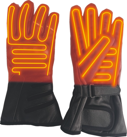 GEARS CANADA Knuckle Armor Heated Gloves - Large 100387-1-L