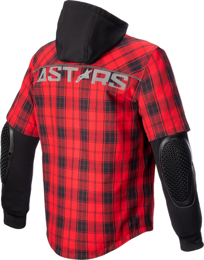 ALPINESTARS MO.ST.EQ Tartan Jacket - Red/Black - 2XL 4300424-3136-2X