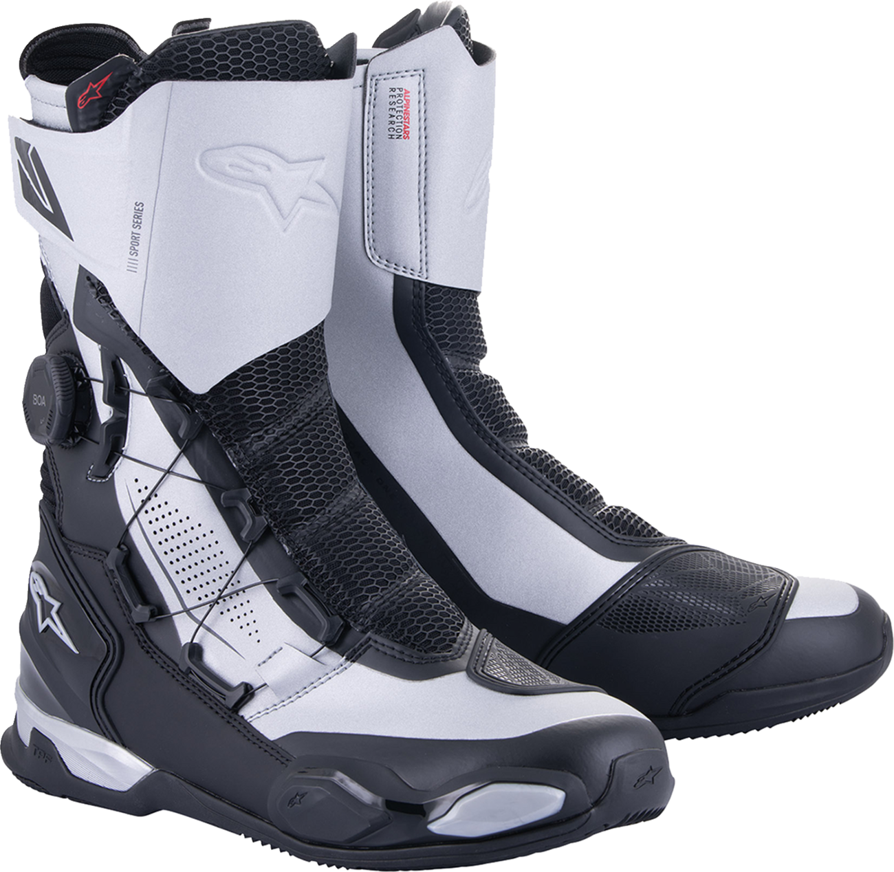 ALPINESTARS SP-X BOA Boots - Black/Silver - EU 46 2222024-119-46