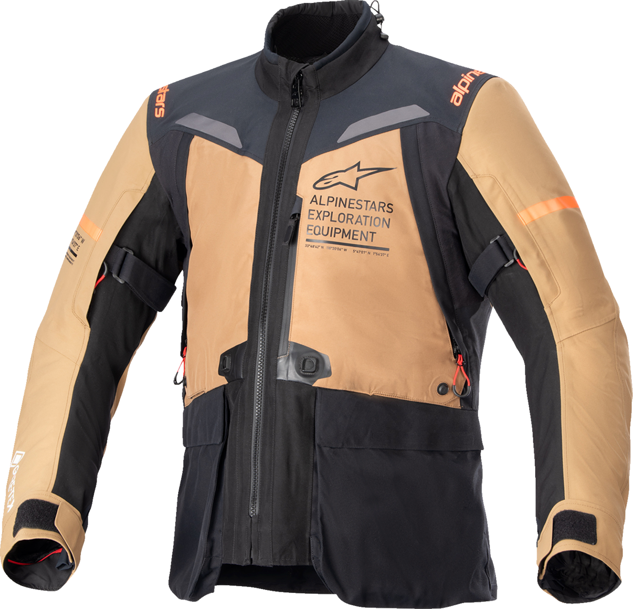 ALPINESTARS ST-7 2L Gore-Tex Jacket - Gobi Brown/Black - Large 3604124-8011-L