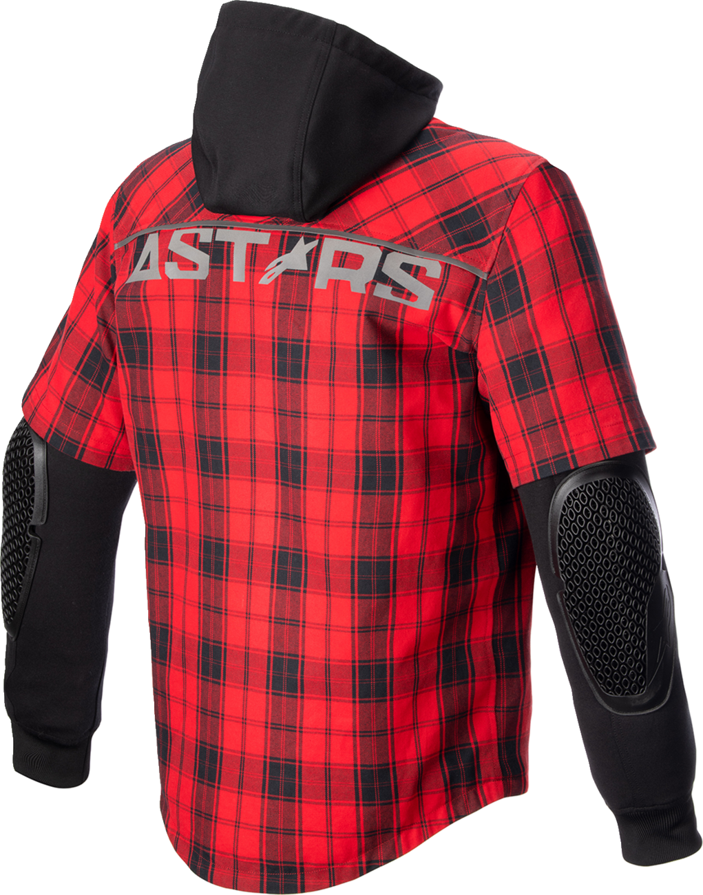 ALPINESTARS MO.ST.EQ Tartan Jacket - Red/Black - Medium 4300424-3136-M