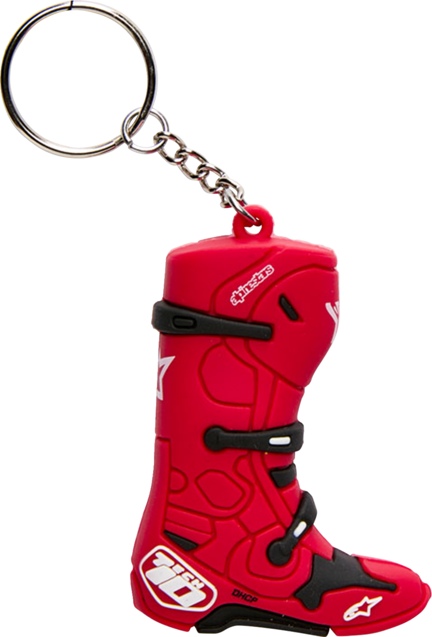 ALPINESTARS Keychain - Tech 10 Boot - Red 12309400030OS