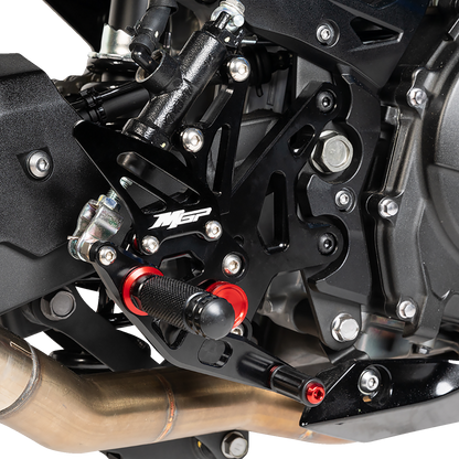 MGP MGP Rearset - Black - Kawasaki 51801-2500