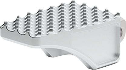 LA CHOPPERS County Line Billet Foot Pegs - Rear - Raw LA-P100-02