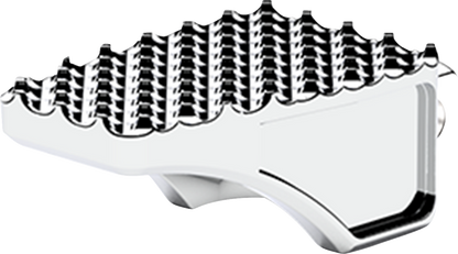 LA CHOPPERS County Line Billet Footpegs - Rear - Chrome LA-P100-02C