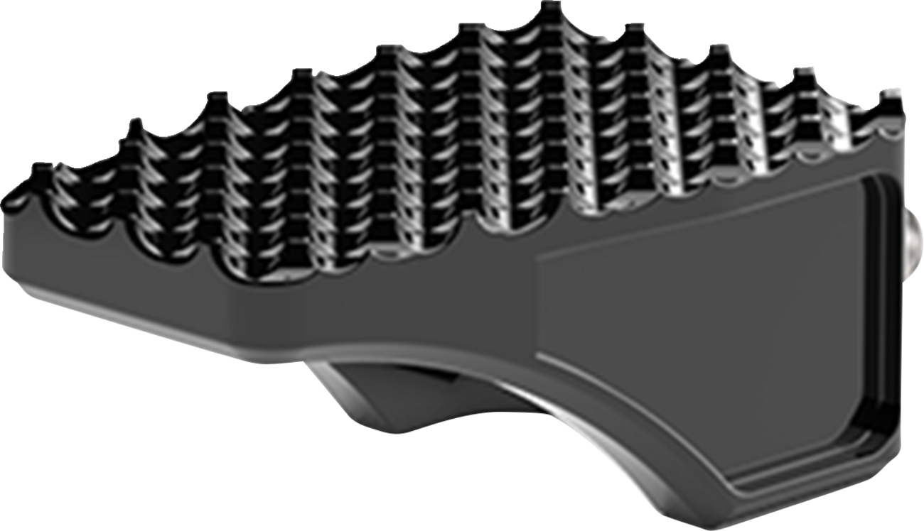 LA CHOPPERS County Line Billet Foot Pegs - Rear - Black LA-P100-02B