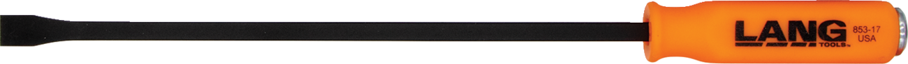 LANG TOOLS Pry Bar with Striking Handle - Curved Tip - 17" 853-17