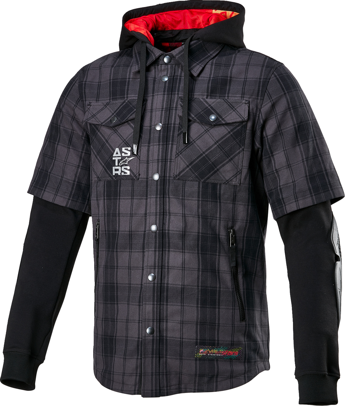 ALPINESTARS MO.ST.EQ Tartan Jacket - Gray/Black - Small 4300424-9610-S