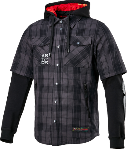 ALPINESTARS MO.ST.EQ Tartan Jacket - Gray/Black - Small 4300424-9610-S