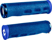 ODI F-1 Series v2.1 Grips - Lock-On - Tinker Juarez Signature Dread Lock - Blue D36DLU-U