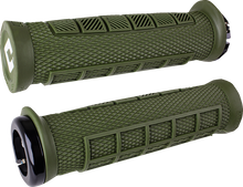 ODI Elite Pro v2.1 Grips - Lock-On - 130 mm - Army Green D33EPAG-B