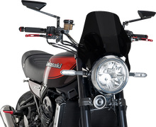 PUIG HI-TECH PARTS Naked Windshield - Dark Smoke - Z900RS/SE 21347F