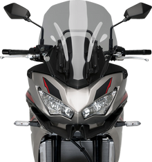 PUIG HI-TECH PARTS Touring Windscreen - 18-3/4" - Smoke - Versys 650 21260H