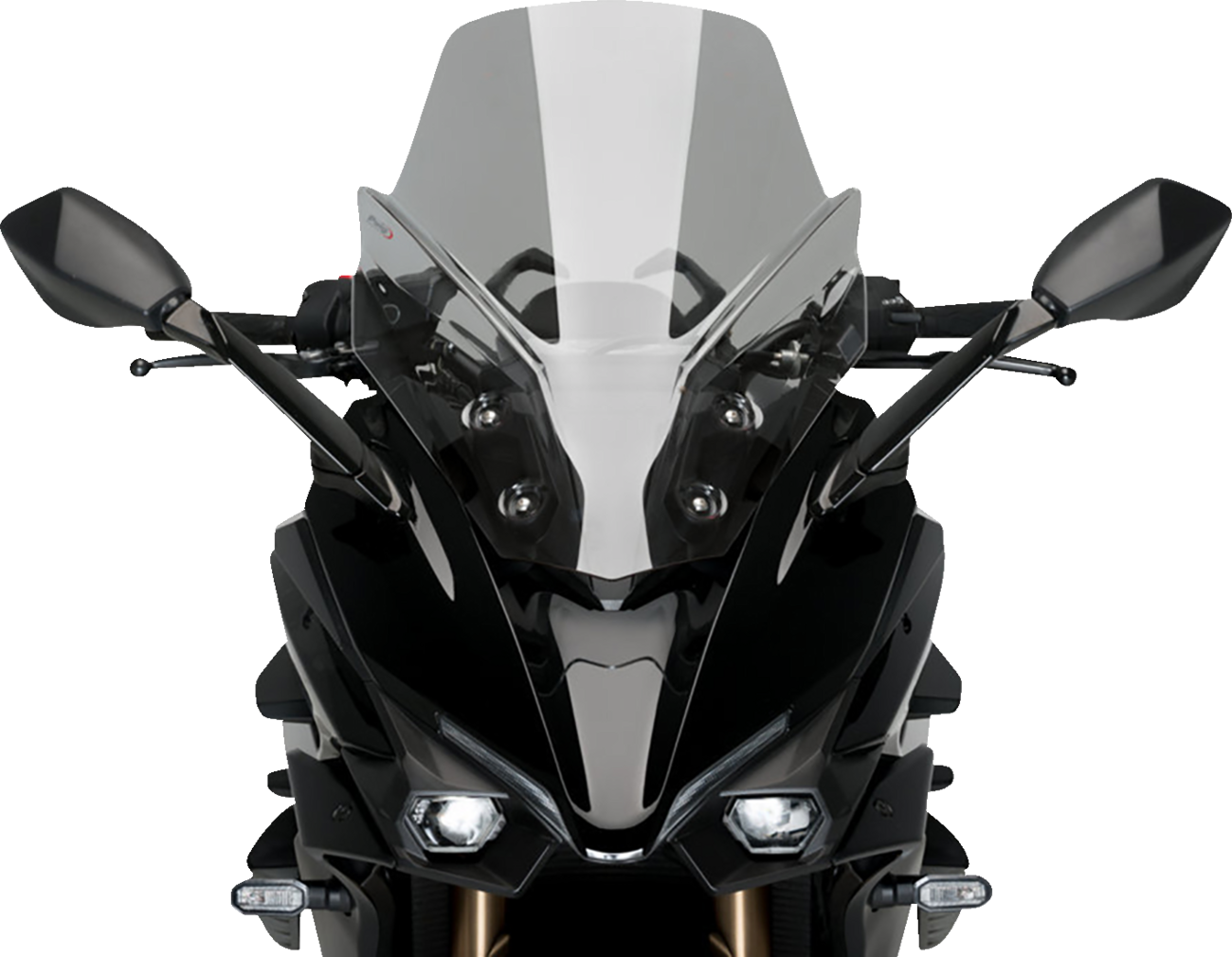 PUIG HI-TECH PARTS Touring Windscreen - Smoke - GSX-S1000 21342H