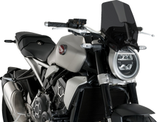 PUIG HI-TECH PARTS New Generation Sport Windshield - 13-1/2" - Dark Smoke - CB1000R 20862F