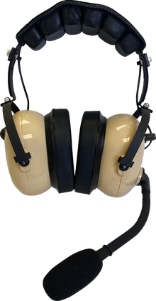 NAVATLAS Headset - Over-the-Head - Stereo/VOX - Beige NO303BE