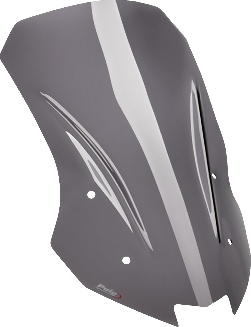 PUIG HI-TECH PARTS Touring Windscreen - Dark Smoke - KLR 650 21393F