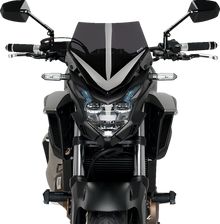 PUIG HI-TECH PARTS New Generation Sport Windshield - Dark Smoke - CB500F 21412F