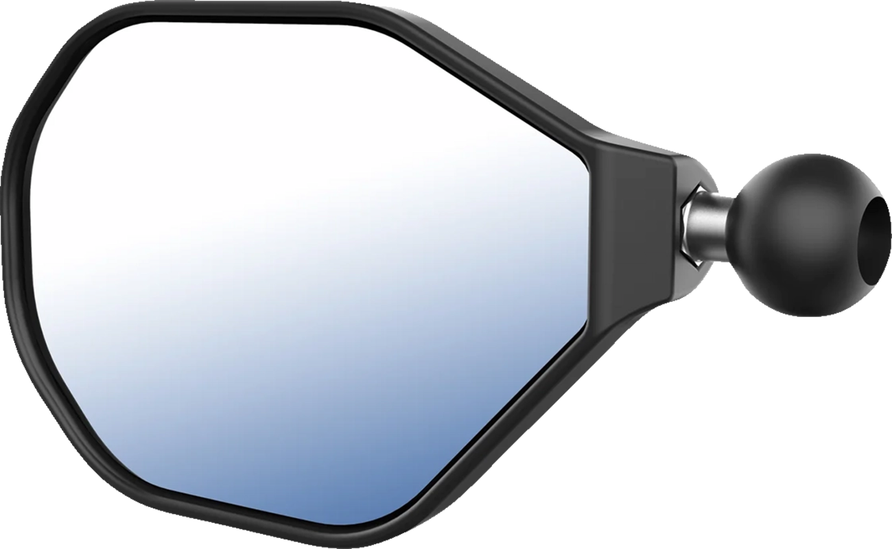 RAM MOUNTS Tough-Mirror™ - Side View - Oval - Black - Left with Ball RAM-B-465LU