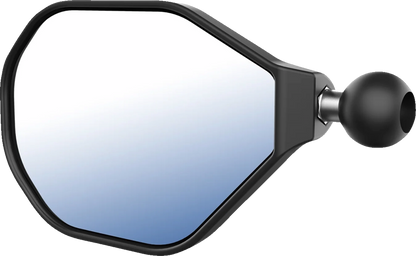 RAM MOUNTS Tough-Mirror™ - Side View - Oval - Black - Left with Ball RAM-B-465LU