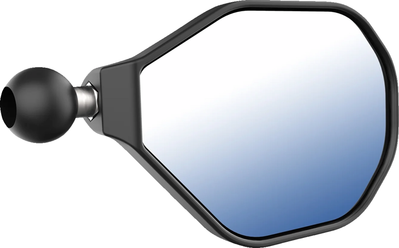 RAM MOUNTS Tough-Mirror™ - Side View - Oval - Black - Right with Ball RAM-B-465RU