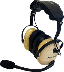 NAVATLAS Headset - Over-the-Head - Stereo/VOX - Beige NO303BE