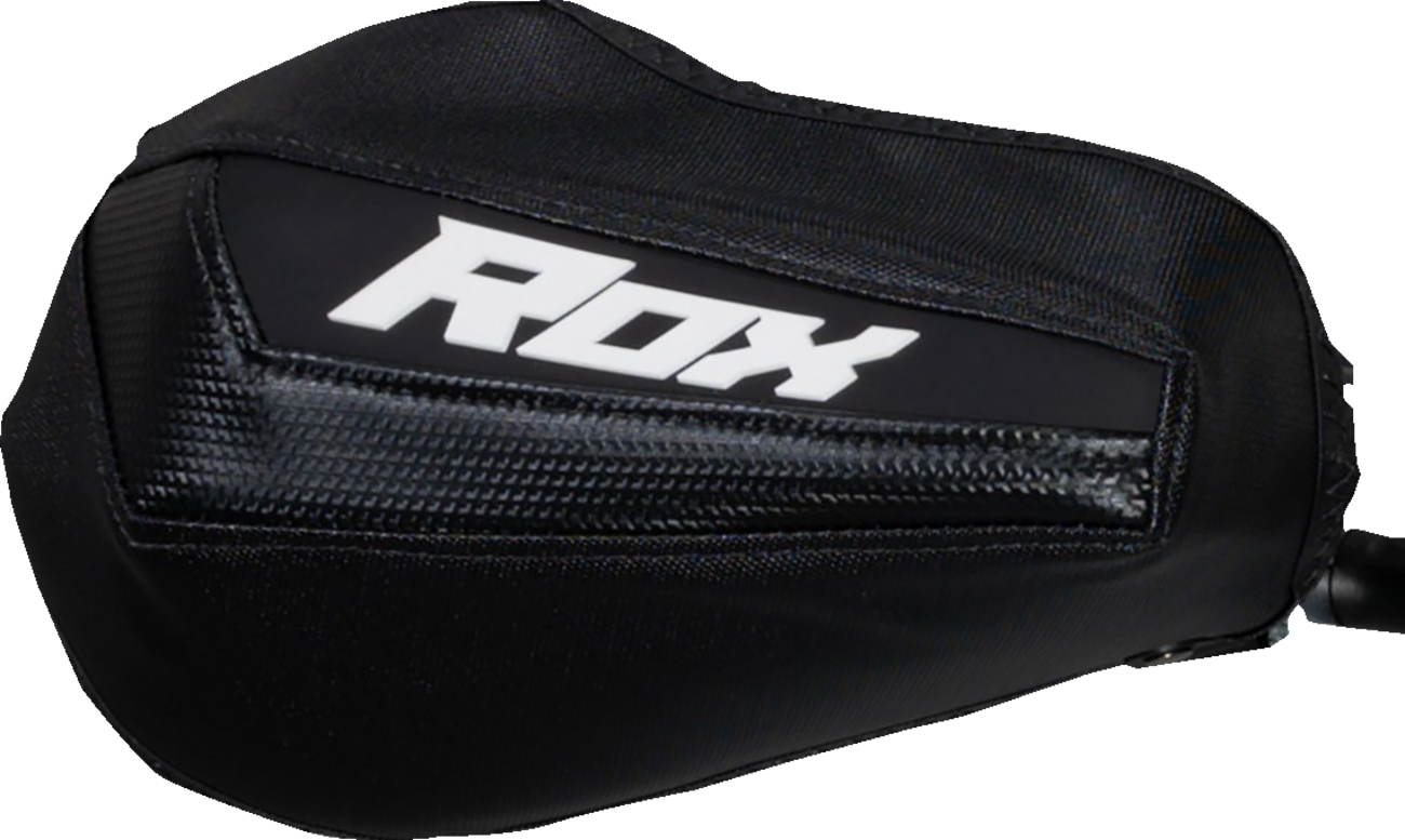 ROX SPEED FX Generation 3 Flex-Tec Handguards - Black/White FT3-HG-W