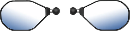 RAM MOUNTS Tough-Mirror™ - Side View - Oval - Black - Left/Right with Ball RAM-B-465RL