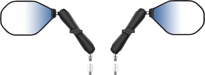 RAM MOUNTS Tough-Mirror™ - Side View - Oval - Black - Left/Right - Long Arm RAM-B-349-M1015-C-46