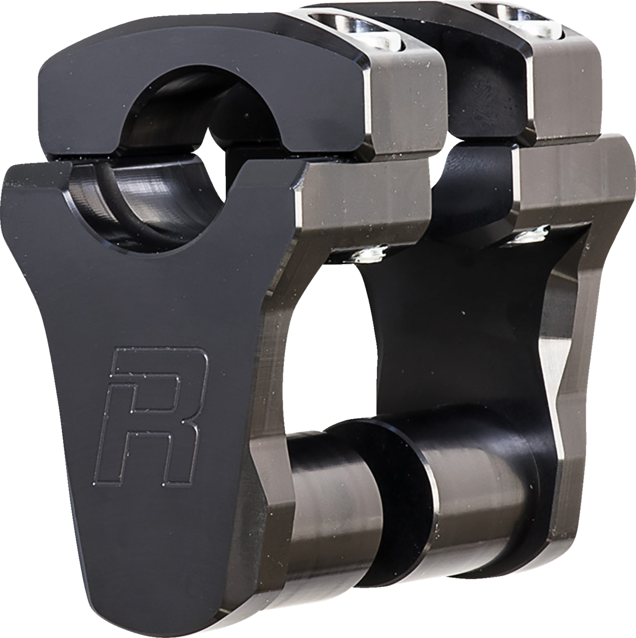 ROX SPEED FX 2" Pivoting Handlebar Risers - Black 4R-P2CC01