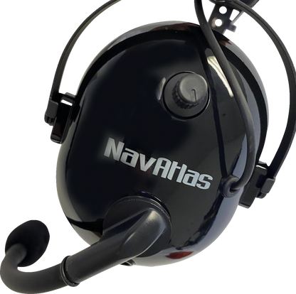NAVATLAS Headset - Over-the-Head - Stereo/VOX - Black NO303BK