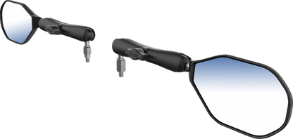 RAM MOUNTS Tough-Mirror™ - Side View - Oval - Black - Left/Right - Long Arm RAM-B-349-RTA-C-465R