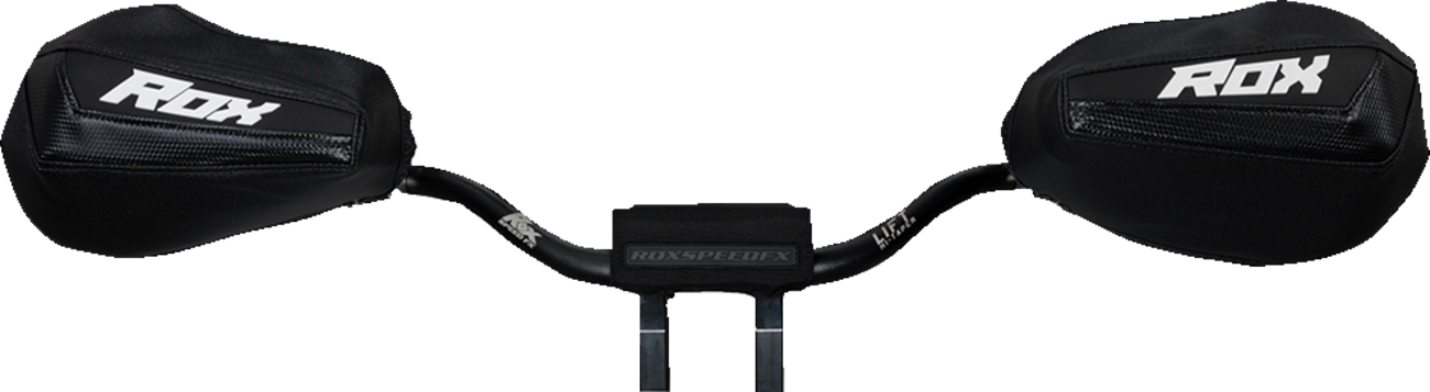 ROX SPEED FX Generation 3 Flex-Tec Handguards - Black/White FT3-HG-W
