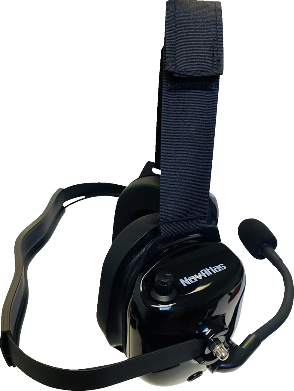NAVATLAS Headset - Behind-the-Head - Stereo/VOX - Black NB202BK