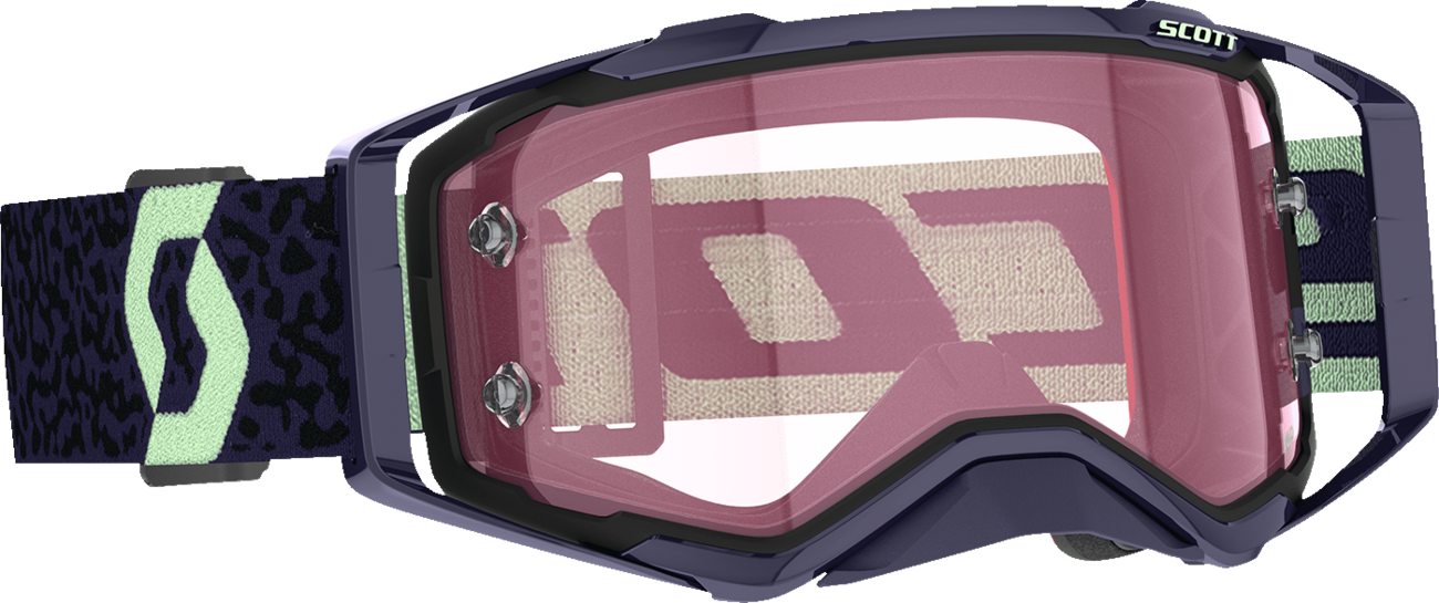 SCOTT Prospect Amplifier Goggle - Dark Purple/Mint - Rose Works Lens 285536-7696352