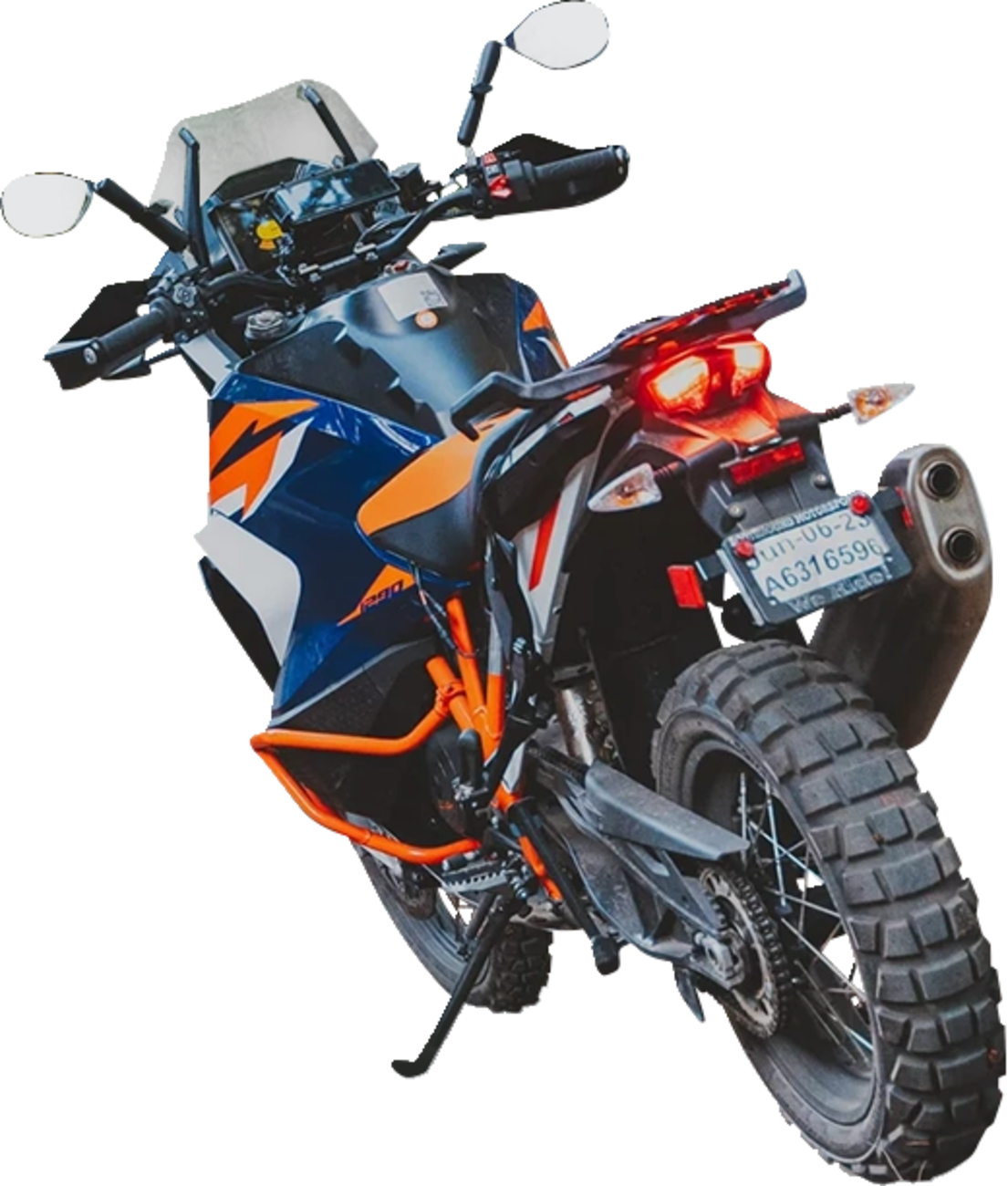 RAM MOUNTS Tough-Mirror™ - Side View - Oval - Black - Left/Right with Ball RAM-B-465RL