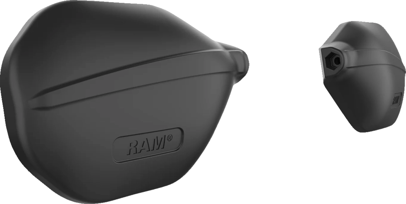 RAM MOUNTS Tough-Mirror™ - Side View - Oval - Black - Left/Right RAP-465RL