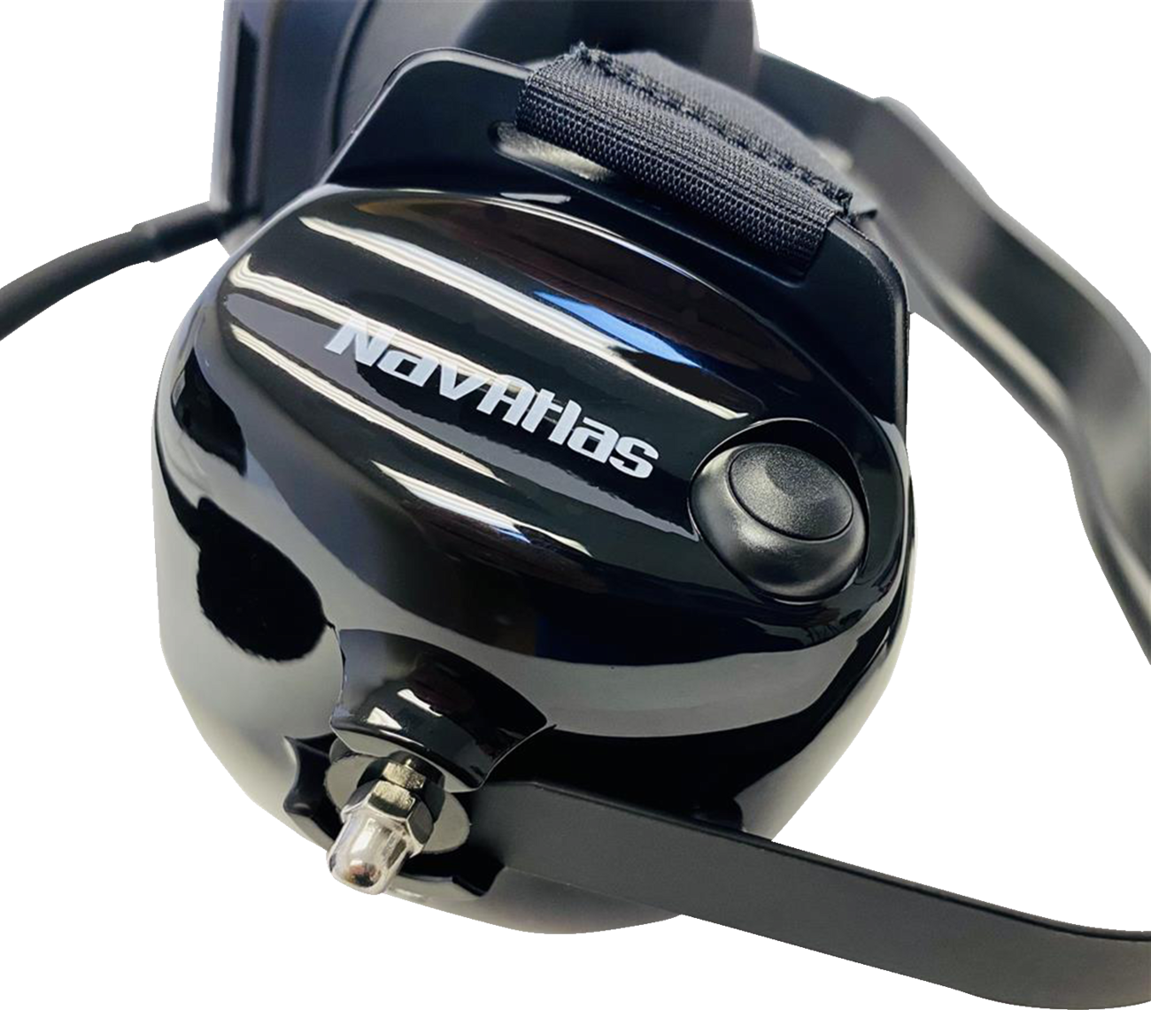 NAVATLAS Headset - Behind-the-Head - Stereo/VOX - Black NB202BK