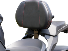SHOW CHROME Grande Backrest - Driver - Ballistic Red Stitch - Ryker '19-'24 41-416GCRED