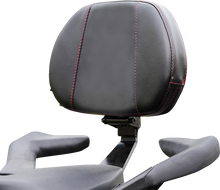 SHOW CHROME Grande Backrest - Passenger - Red Stitch - Ryker '19-'24 41-420GRED