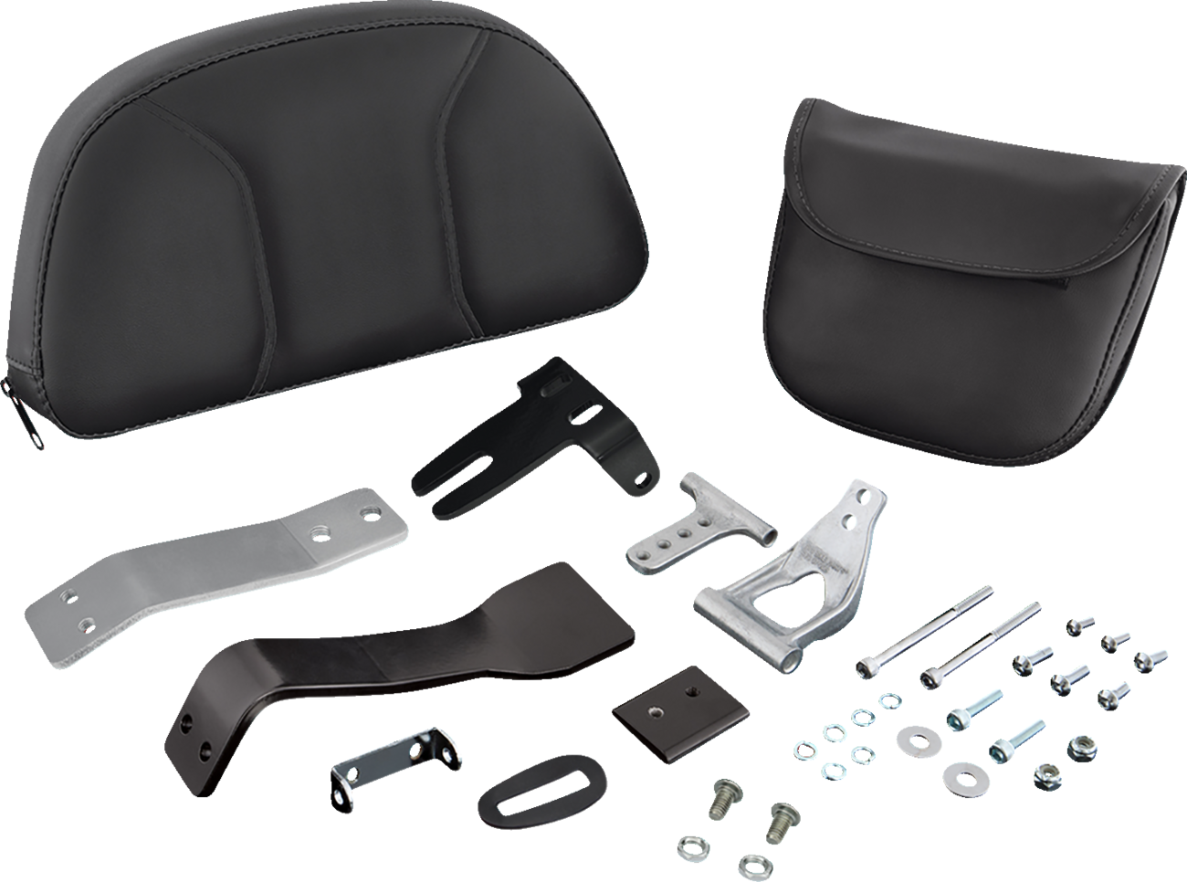 SHOW CHROME Grande Backrest - Driver - Black - Can-Am RT '10-'19 41-168AG