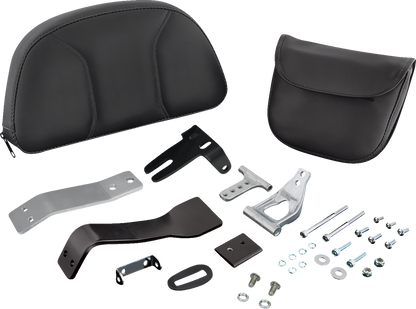 SHOW CHROME Grande Backrest - Driver - Black - Can-Am RT '10-'19 41-168AG