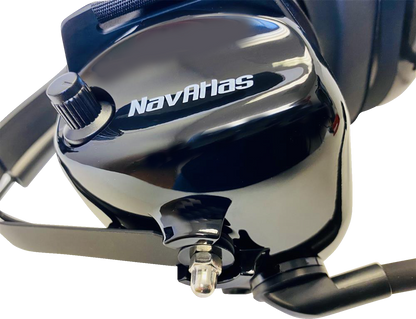 NAVATLAS Headset - Behind-the-Head - Stereo/VOX - Black NB202BK