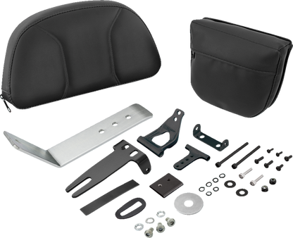 SHOW CHROME Grande Backrest - Driver - Black - Can-Am F3 '15-'23 41-308G